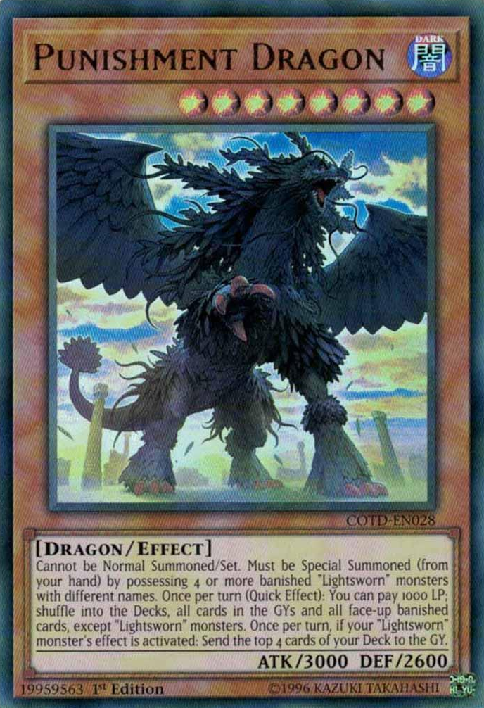 Punishment Dragon [COTD-EN028] Ultra Rare | Jomio and Rueliete's Cards and Comics