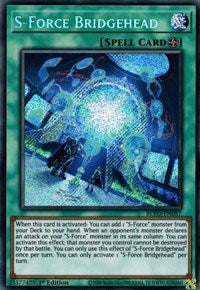S-Force Bridgehead [BLVO-EN057] Secret Rare | Jomio and Rueliete's Cards and Comics