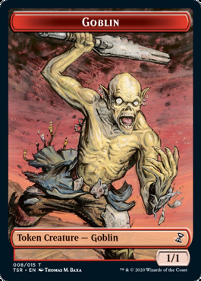Goblin Token [Time Spiral Remastered Tokens] | Jomio and Rueliete's Cards and Comics