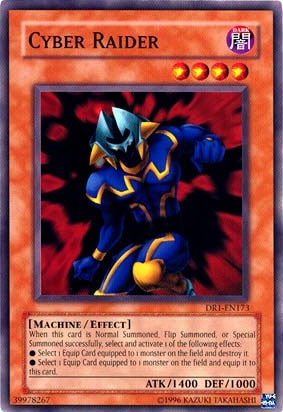 Cyber Raider [DR1-EN173] Common | Jomio and Rueliete's Cards and Comics