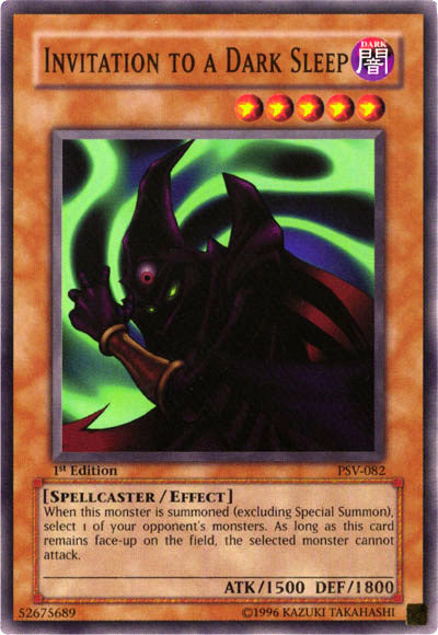 Invitation to a Dark Sleep [PSV-082] Common | Jomio and Rueliete's Cards and Comics