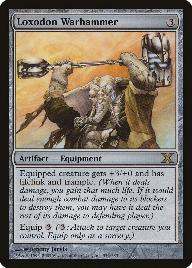 Loxodon Warhammer [Tenth Edition] | Jomio and Rueliete's Cards and Comics