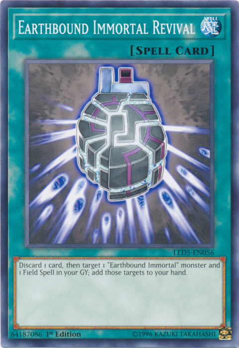 Earthbound Immortal Revival [LED5-EN056] Common | Jomio and Rueliete's Cards and Comics