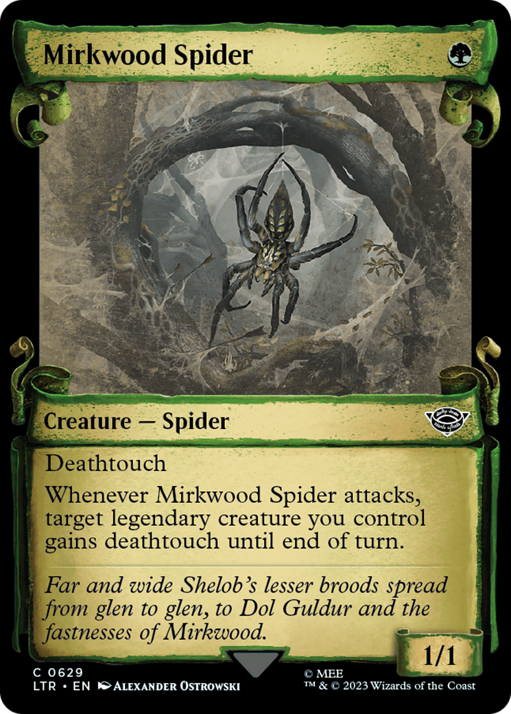 Mirkwood Spider [The Lord of the Rings: Tales of Middle-Earth Showcase Scrolls] | Jomio and Rueliete's Cards and Comics