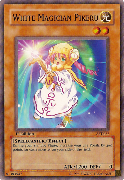 White Magician Pikeru [AST-033] Common | Jomio and Rueliete's Cards and Comics