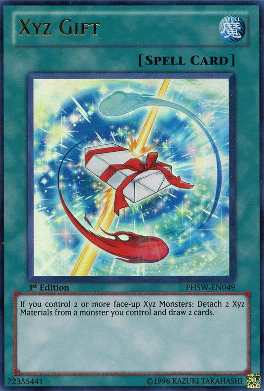 Xyz Gift [PHSW-EN049] Ultra Rare | Jomio and Rueliete's Cards and Comics