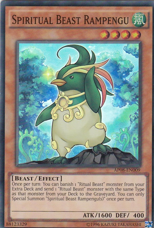 Spiritual Beast Rampengu [AP08-EN009] Super Rare | Jomio and Rueliete's Cards and Comics