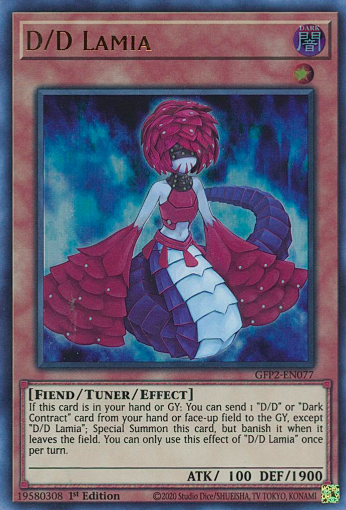 D/D Lamia [GFP2-EN077] Ultra Rare | Jomio and Rueliete's Cards and Comics