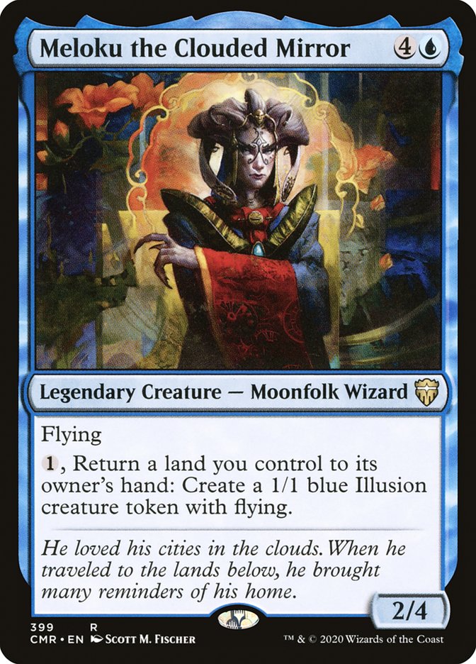 Meloku the Clouded Mirror [Commander Legends] | Jomio and Rueliete's Cards and Comics