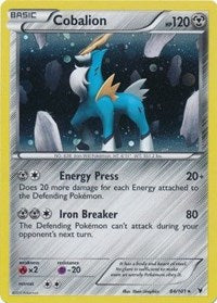 Cobalion (84/101) (Cosmos Holo) (Blister Exclusive) [Black & White: Noble Victories] | Jomio and Rueliete's Cards and Comics