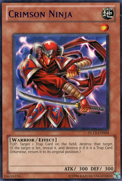 Crimson Ninja (Purple) [DL13-EN004] Rare | Jomio and Rueliete's Cards and Comics