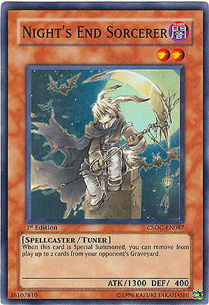 Night's End Sorcerer [CSOC-EN087] Super Rare | Jomio and Rueliete's Cards and Comics