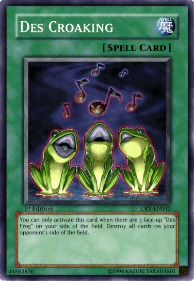 Des Croaking [CRV-EN042] Common | Jomio and Rueliete's Cards and Comics