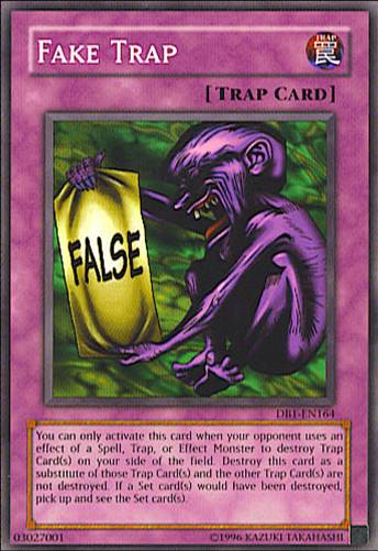 Fake Trap [DB1-EN164] Common | Jomio and Rueliete's Cards and Comics