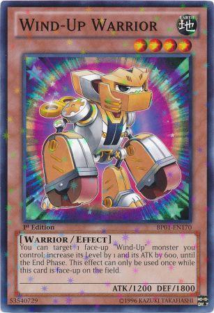 Wind-Up Warrior [BP01-EN170] Starfoil Rare | Jomio and Rueliete's Cards and Comics