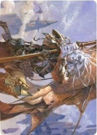 Sea Gate Banneret Art Card [Zendikar Rising Art Series] | Jomio and Rueliete's Cards and Comics