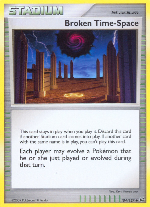 Broken Time-Space (104/127) [Platinum: Base Set] | Jomio and Rueliete's Cards and Comics