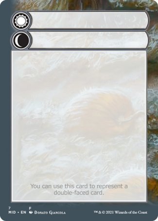 Helper Card (7/9) [Innistrad: Midnight Hunt Tokens] | Jomio and Rueliete's Cards and Comics