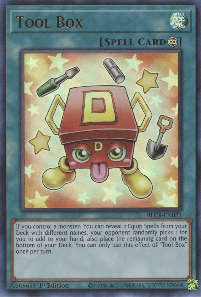 Tool Box [BLCR-EN021] Ultra Rare | Jomio and Rueliete's Cards and Comics