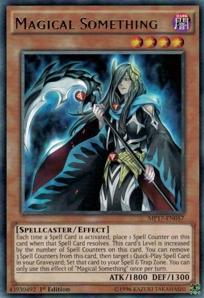 Magical Something [MP17-EN057] Rare | Jomio and Rueliete's Cards and Comics