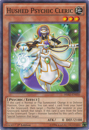 Hushed Psychic Cleric [HSRD-EN050] Common | Jomio and Rueliete's Cards and Comics