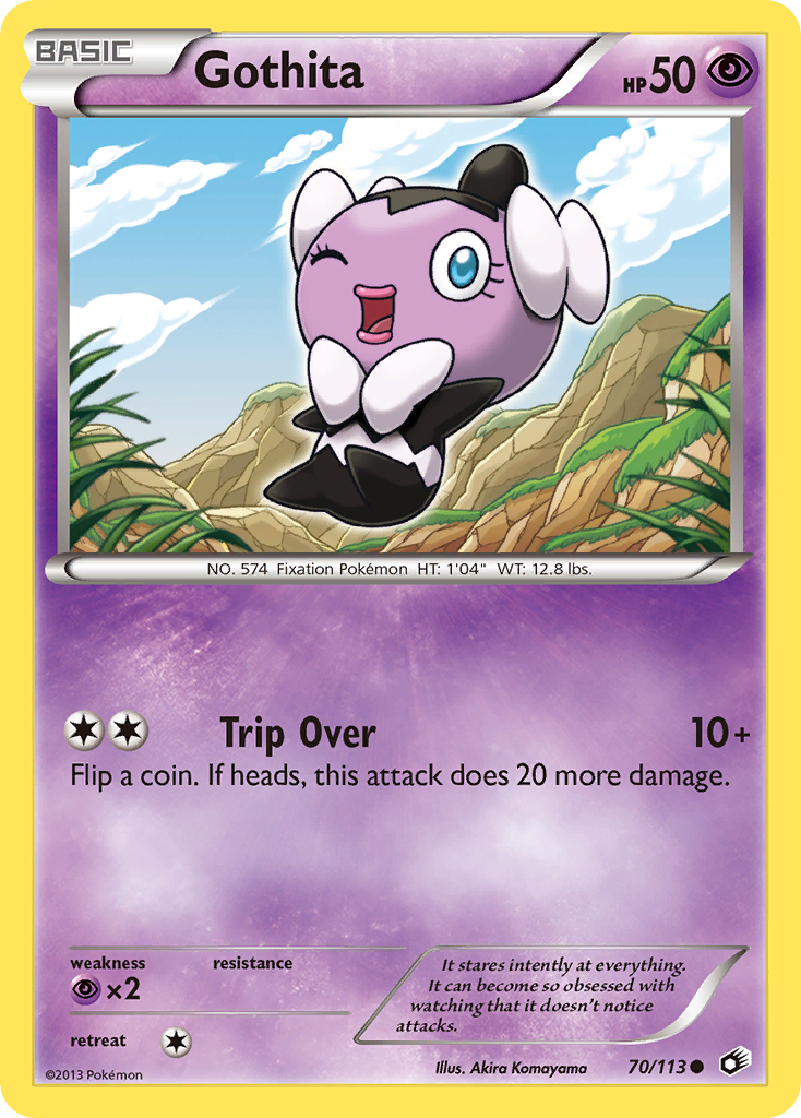Gothita (70/113) [Black & White: Legendary Treasures] | Jomio and Rueliete's Cards and Comics