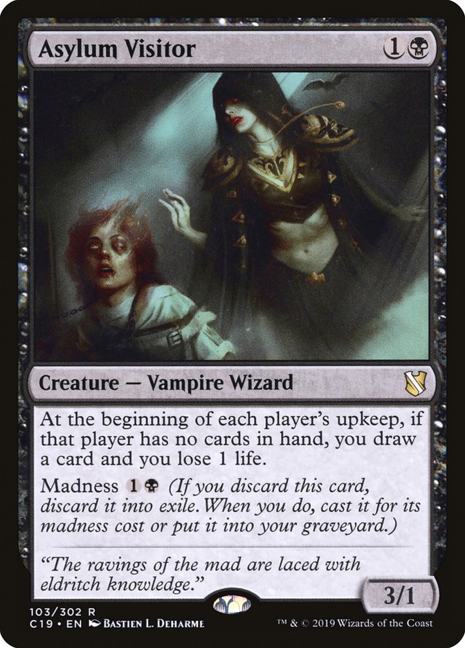 Asylum Visitor [Commander 2019] | Jomio and Rueliete's Cards and Comics