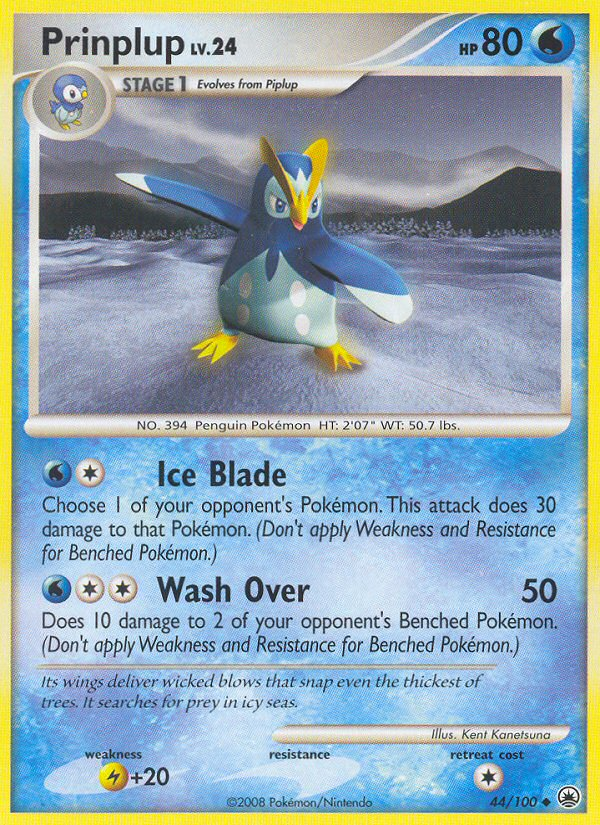 Prinplup (44/100) [Diamond & Pearl: Majestic Dawn] | Jomio and Rueliete's Cards and Comics
