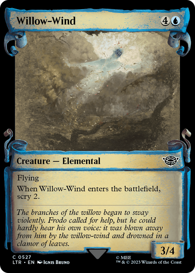 Willow-Wind [The Lord of the Rings: Tales of Middle-Earth Showcase Scrolls] | Jomio and Rueliete's Cards and Comics