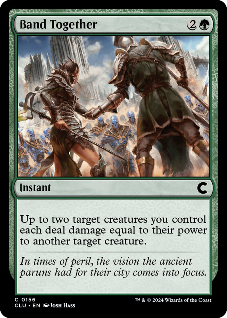 Band Together [Ravnica: Clue Edition] | Jomio and Rueliete's Cards and Comics