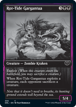 Rot-Tide Gargantua [Innistrad: Double Feature] | Jomio and Rueliete's Cards and Comics