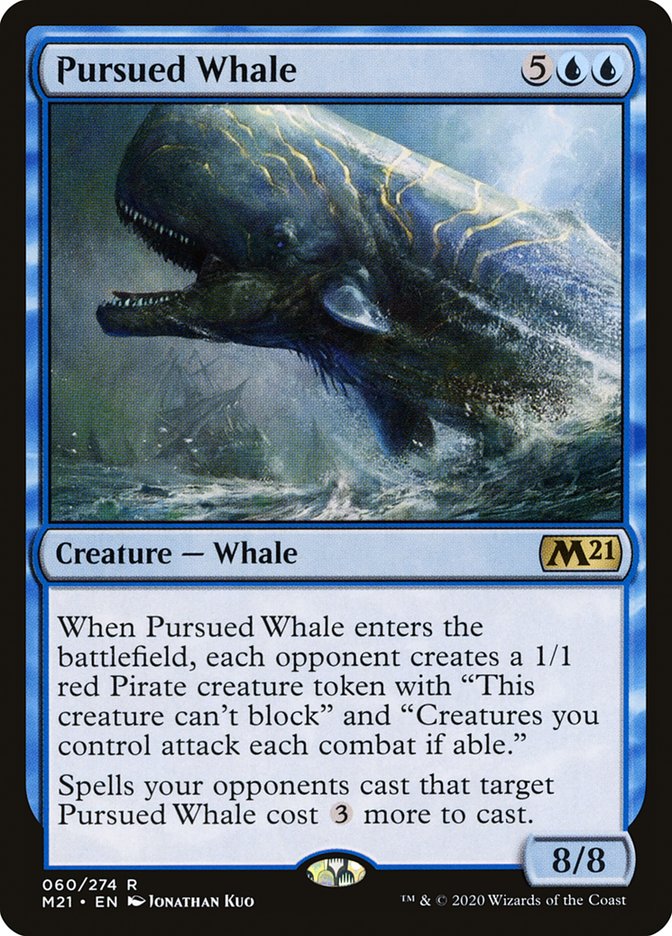 Pursued Whale [Core Set 2021] | Jomio and Rueliete's Cards and Comics