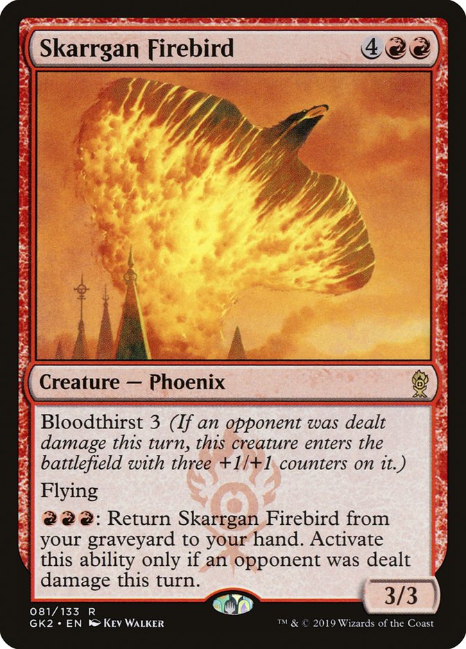 Skarrgan Firebird [Ravnica Allegiance Guild Kit] | Jomio and Rueliete's Cards and Comics