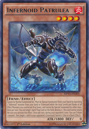 Infernoid Patrulea [MP15-EN205] Rare | Jomio and Rueliete's Cards and Comics