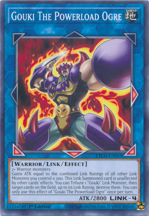 Gouki The Powerload Ogre [ETCO-EN053] Common | Jomio and Rueliete's Cards and Comics