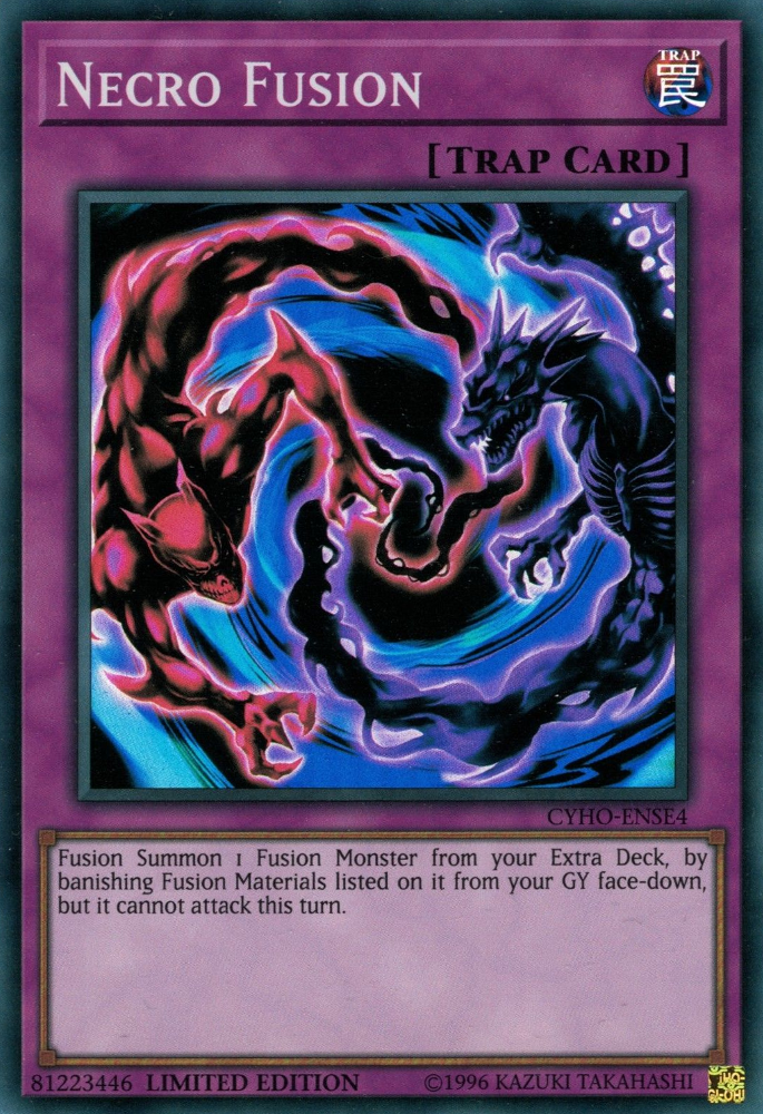 Necro Fusion [CYHO-ENSE4] Super Rare | Jomio and Rueliete's Cards and Comics