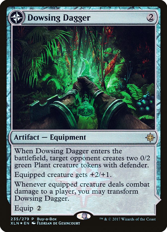 Dowsing Dagger // Lost Vale (Buy-A-Box) [Ixalan Treasure Chest] | Jomio and Rueliete's Cards and Comics