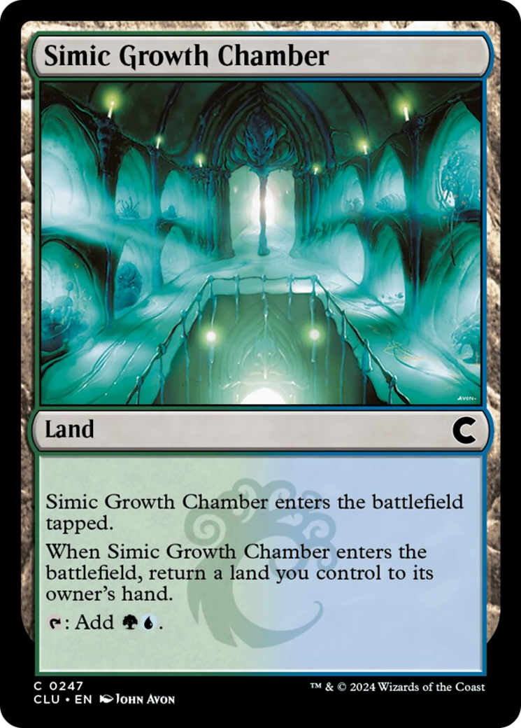 Simic Growth Chamber [Ravnica: Clue Edition] | Jomio and Rueliete's Cards and Comics