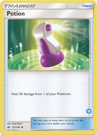 Potion (127/149) (Deck Exclusive #15) [Sun & Moon: Trainer Kit - Alolan Ninetales] | Jomio and Rueliete's Cards and Comics