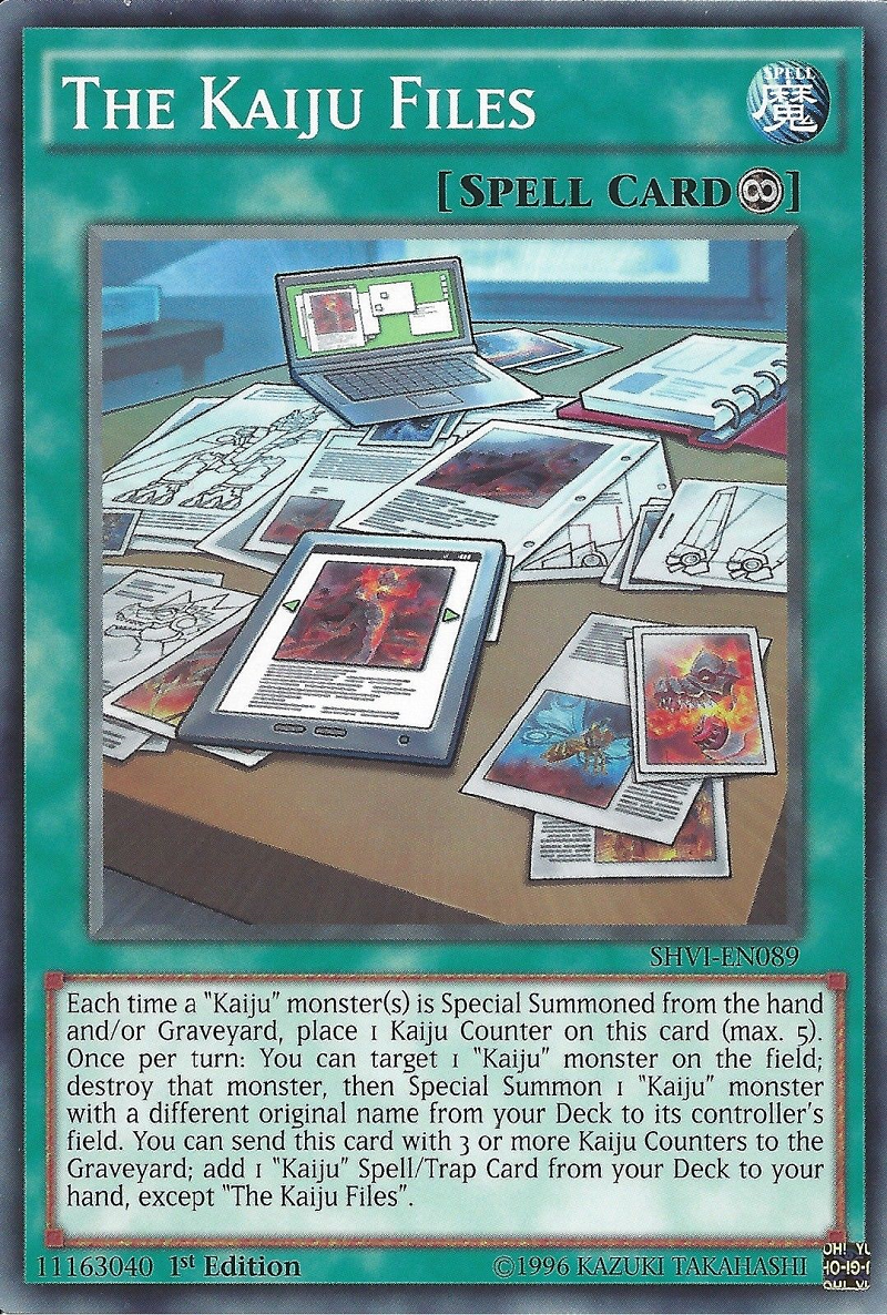The Kaiju Files [SHVI-EN089] Common | Jomio and Rueliete's Cards and Comics