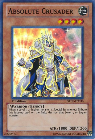 Absolute Crusader [GENF-EN036] Super Rare | Jomio and Rueliete's Cards and Comics