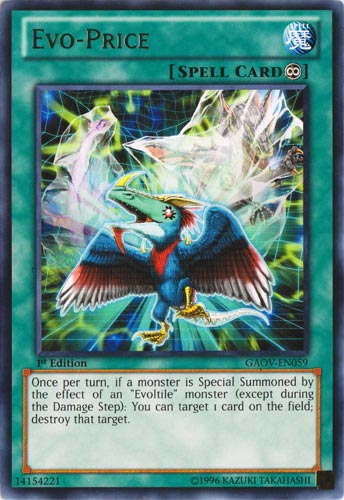 Evo-Price [GAOV-EN059] Rare | Jomio and Rueliete's Cards and Comics