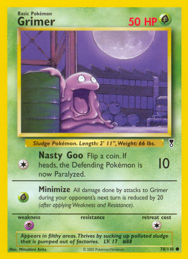 Grimer (78/110) [Legendary Collection] | Jomio and Rueliete's Cards and Comics