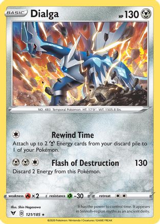 Dialga (121/185) (Theme Deck Exclusive) [Sword & Shield: Vivid Voltage] | Jomio and Rueliete's Cards and Comics