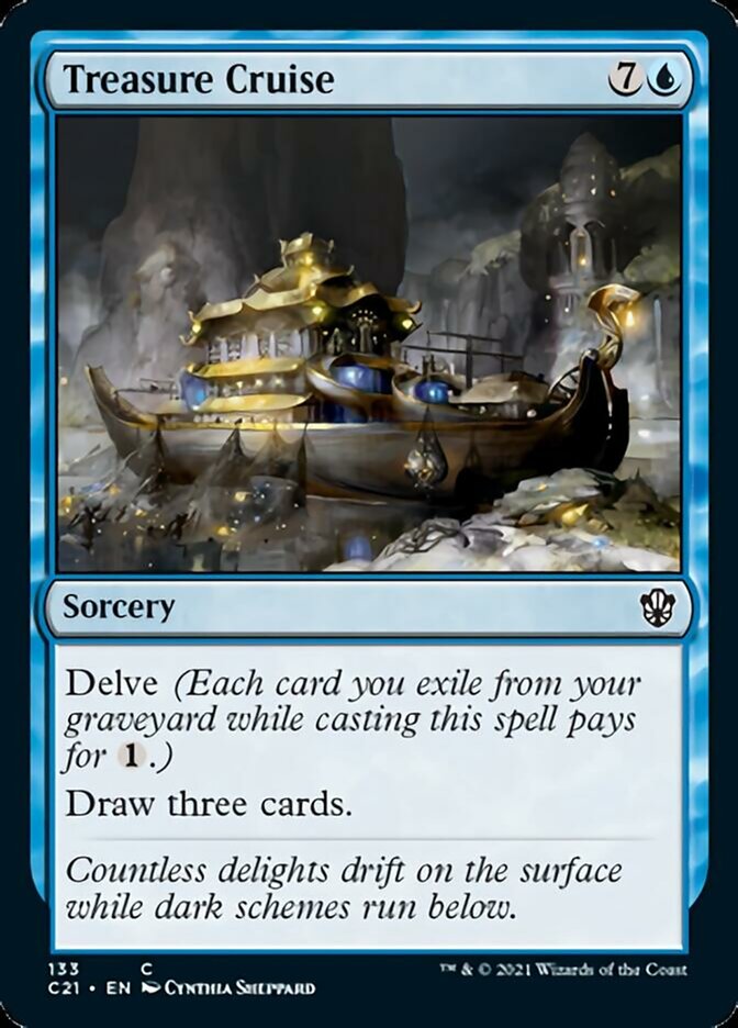 Treasure Cruise [Commander 2021] | Jomio and Rueliete's Cards and Comics