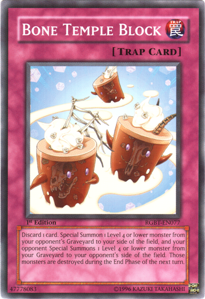 Bone Temple Block [RGBT-EN077] Common | Jomio and Rueliete's Cards and Comics