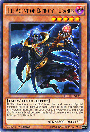 The Agent of Entropy - Uranus [DUEA-EN036] Common | Jomio and Rueliete's Cards and Comics