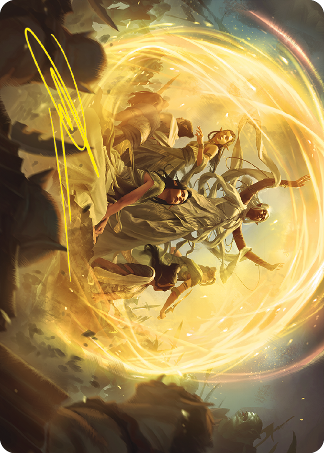 Heroic Intervention Art Card (Gold-Stamped Signature) [The Lord of the Rings: Tales of Middle-earth Art Series] | Jomio and Rueliete's Cards and Comics