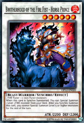 Brotherhood of the Fire Fist - Horse Prince [OP12-EN020] Common | Jomio and Rueliete's Cards and Comics