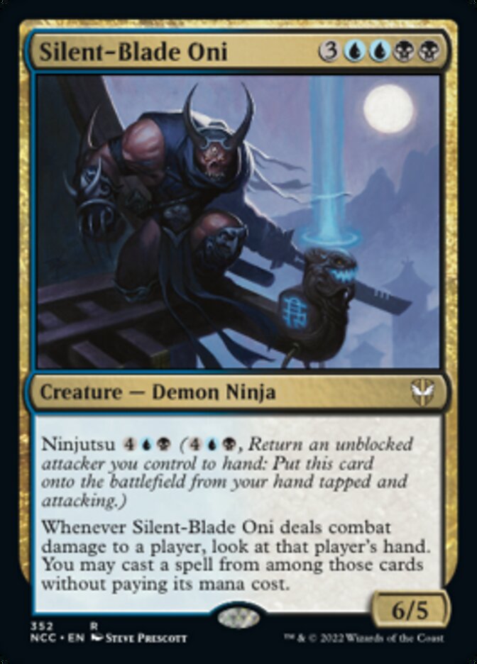 Silent-Blade Oni [Streets of New Capenna Commander] | Jomio and Rueliete's Cards and Comics